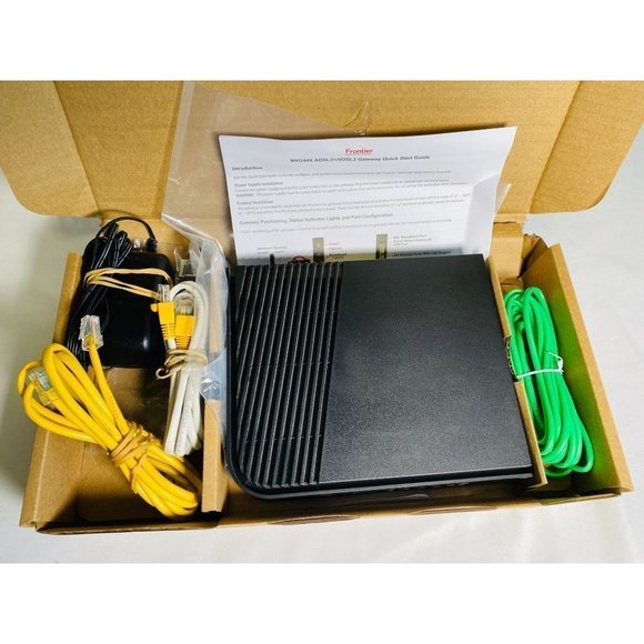 ARRIS NVG443B Frontier Ziply Fiber Bond DSL Broadband Gateway WiFi Router Modem - Picture 2 of 4